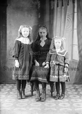 Three young girls.