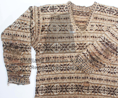 Allover Shetland patterned jumper 