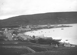 Scalloway from above Port Arthur