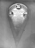 Arthur Laurenson memorial plaque