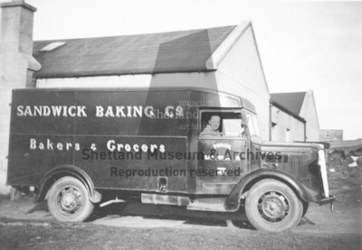 Sandwick Baking Co. van