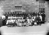 Dunrossness school group