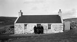 Andersoon family outside Palmire, Hillswick