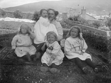 Woman & Four Children