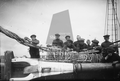Shetland fishing crew