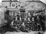 Crew of steam yacht MIDNIGHT SUN