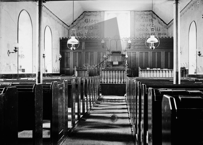Interior of Sandwick Church