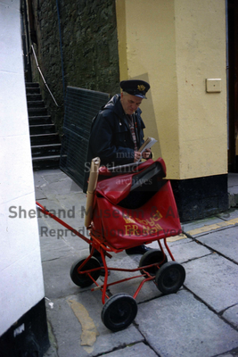 Postman on Commercial Street