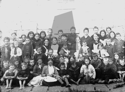 Livister School Group, Whalsay  1888.