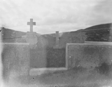 Graves in Olnafirth churchyard