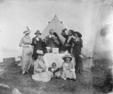 Group of campers at sound