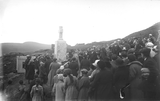 Unveiling of Delting War Memorial, at Hillend, Oln
