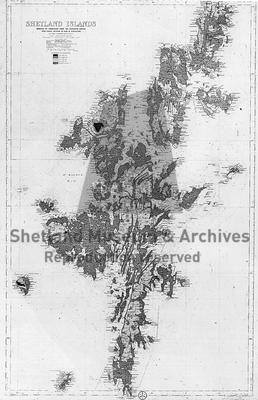 Map of Shetland