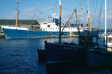 Boats in Lerwick harbour