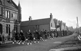 Parade on Remembrance Day, Upper Hillhead