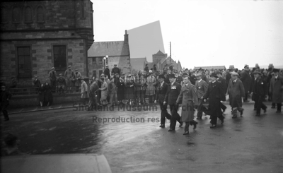 Royal British Legion parade at Town Hall